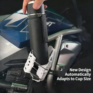 360° Adjustable Bike Motorcycle Cup Bike Mount Water Bottle For MTB Road Cycling ADV Motorbike