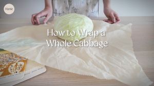 Hanie Beeswax Food Wrap 食物保鲜蜂蜡布 - Single Pack XL (1 pc XL size)/Reusable/Eco-friendly/Zero Waste