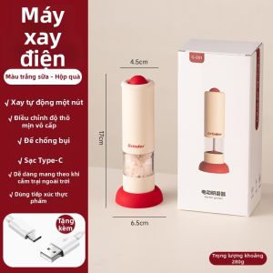 Onlycook | Máy Xay Tiêu và Muối Tự Động Điện Có Sạc