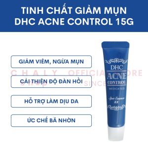 DHC Acne Control Spot Essence EX 15g - Serum Cao Cấp Kiểm Soát Mụn/Ngừa Thâm Chất Lượng Nhật Bản
