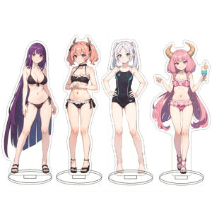 Bandai | 16CM Anime Acrylic Stand Frieren: Beyond Journeys End Edel Fern Aura Cos Hình Trang Trí Quà Tặng Để Bàn Tinh Tế Dành Cho Người Hâm Mộ