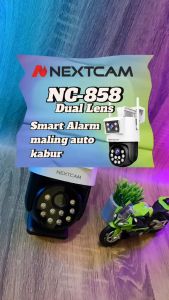 Nextcam Kamera CCTV Wireless Wifi Outdoor Dual Lens Colorful LAN NC858