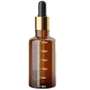 Baby Specialty Glass Oil Essence Bottle with Dropper Nut Oil Baby Food Supplement Olive Oil Dark Glass Small Medicine Bottle