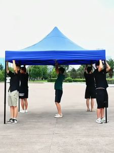 เคลือบกาวเงิน UVA หนาขึ้นสองชั้น 1300D ผ้าเต้นผ้าใบเต้นท์ ผ้าเต้นท์ 2x2 3x3 3x6 ผ้าสองชั้น กาวกันความร้อน ผ้าใบหนา