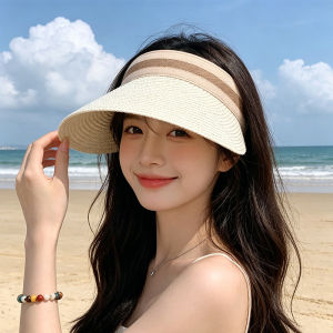 JIFANPAUL | Sunscreen Anti-UV Face Covering Small Face Enhancement Sun Hat