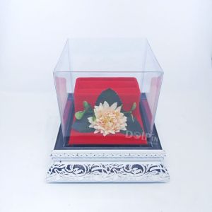 Kotak Tempat Display Cincin untuk Mahar atau Seserahan Tunangan Lamaran dan Pernikahan - FC