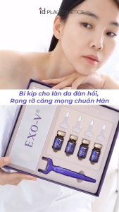 Set serum tế bào gốc Exo-V ID.AZ EXO-V Prolifting 4Weeks Program Prolifting Ampoule+Proha Roller 4 Weeks Program( mẫu mới)