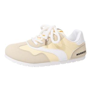 Warrior | Lemon Yellow Breathable Casual Thick Sole Sneakers