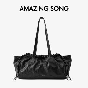 Large Multi-way Carry Handbag Top-layer Veg-tanned Leather