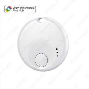 Android Air Tracker Tag Smart Bluetooth Tracker Tag Work With Google Find Hub APP Tracking Locator Device Item Finder for Keys