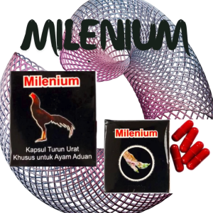KAPSUL TURUN URAT MILENIUM - mengobati tedunturun urat pada ayam