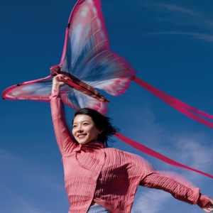 Spring Kite Flying Butterflies Realistic Thickened Kite String Easy to Fly in Light Breeze High Quality Kite for Sports Fitness