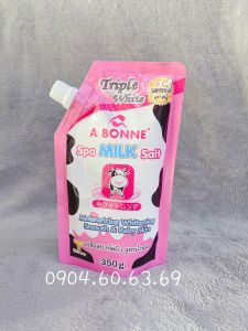 Muối Bò Thái A BONNE 350g Spa Milk Salt