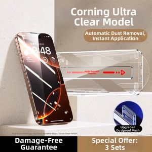 Bosie | Quick Apply Anti-fingerprint HD Smartphone Screen Protector