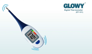 GLOWY Digital Thermometer รุ่น ET-102 โกลวี่ ปรอทวัดไข้ ดิจิตอล (รับประกัน 1 ปี) CC 7422