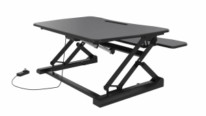 Electric Converter Work Desk (Tough) - Tough Electric Adjustable ★ Standing Desk ★ Height Adjustable Table ★ silent engine for better user experience & Easy To Adjust ★ Sit/Stand At Any Time