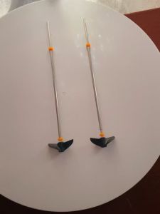 Bộ chế tàu thuyền chân vịt 30mm thuận nghịch 2 trục 150mm kèm 2 trục láp tàu mô hình RC - HM0452