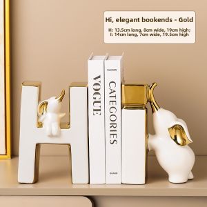 MEIWEISI | Luxury Elephant Bookend Decor