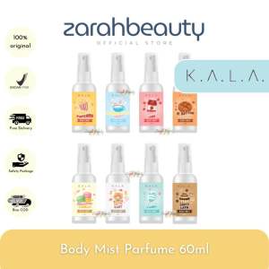 KALA Body Mist Parfum Cutie Baby Caramel Popcorn O Butterscotch Berry Jam- Body Mist Viral by KALA Parfum