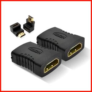 HDMI Adapter mini micro Right Angle 90 Degree Female To 360 L-Shaped Elbow Extension Joint