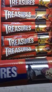 Delfi Treasure Almond Cookies 36gr Coklat Delfi Treasures