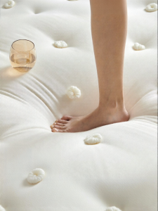 Wool and Camel Hair Double Layered No Glue Spring Mattress