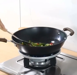 Windproof High Efficiency Gas Stove Energy Saving Cover Heat InsulationPot Holder Wind Shield Brack