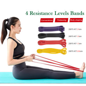 Heavy Duty Latex Resistance Band Elastic Exercise Sport Strength Pull Up Assist Band for Workout Fitness Leg