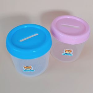 กระปูปลาสติกใส ✨ ฝามีรูฯ เหรียญได้ โหลพลาสติก ทรงกลม เสริมสร้างความมั่นใจ ให้มากกว่า 20% มากของกระบวนการกระปูปลาสติก