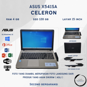 Laptop Numlock Asus Full Size Keyboard X541SA Ssd 128 Gb Windows 10