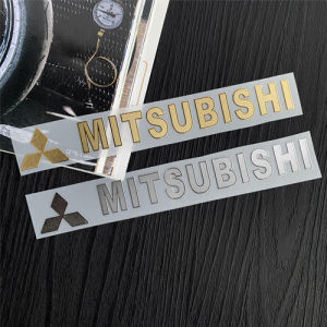 2PCS Mitsubishi Motor Sport Car Sticker Car Body Side Door Decals for Mitsubishi LANCER LANCER PAJERO