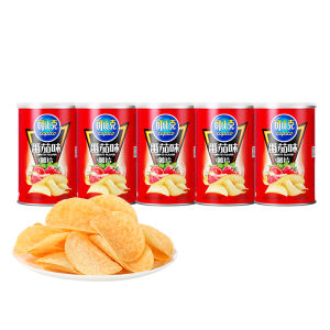 Crunchy Lays Potato Chips 45g 105g Canister Office Snack Leisure Puffed Food Classic Flavor from Anhui China Net Weight 45g