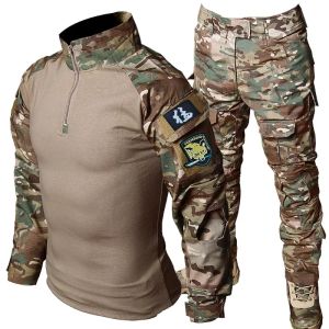 G2 Tactical Uniform Hiking Clothes Suits Training Camo Training Shirts Hunting Pants Sets Pant Men Workwear Wear-resisting