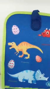 Felt Learning Board - Colorful Busy Box with Shape Sorting Counting and Pattern Matching Activities