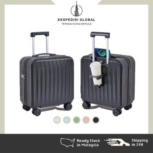 18 Inch Portable Suitcase Small Size Small Luggage Mens and Womens Lightweight Aircraft Mini  Suitcase Consignment-Free
