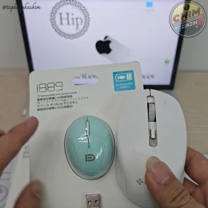 Chuột Không Dây Mini FD - Chuột Bluetooth Siêu Nhỏ Gọn Pin Sạc Dành Cho Laptop PC Macbook iPad TV