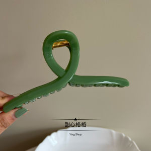 กิ๊บติดผมขนาดใหญ่พิเศษ ทรงเรโทร คลาสสิก สไตล์ฝรั่งเศส เครื่องประดับผมที่หรูหราและมีสไตล์สำหรับผู้หญิง