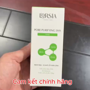 Toner ngừa mụn se khít lỗ chân lông kiềm dầu L’orsia 3HA cho da dầu mụn dày sừng. 200ML