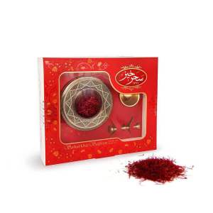 Saffron100% original saharkhiz pure saffron 4gr with metal and mortal imported from iran