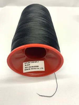 Chỉ Nylon 210D/3Ply cuộn 2000m dùng may túi xách xỏ hạt cườm hạt trai
