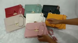 G2748 Tas Wanita Selempang Import (SET 2 IN 1) 1Kg Muat 2pcs - Calviero Collection