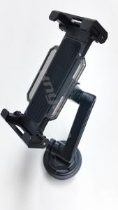 Giá Đỡ Máy Tính Bảng Ô Tô Đa Năng 360 Độ Kẹp Cốc Gắn Trên Xe Hơi Với Hệ Thống Quản Lý Cáp Dành Cho iPad Pro 12.9 Samsung Tab S7 Plus 12.4 - Giá Đỡ Nhựa Hiện Đại Có Thể Điều Chỉnh
