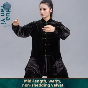 Thick Velveteen Practice Performance Leisure Set Female Autumn/Winter