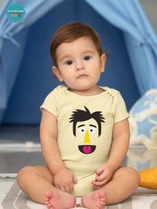 Baby Character Onesies with Name Back Print - Sesame Street The Guy