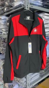 VIỆT TIẾN - Áo Khoác Gió Chống Nắng Thể Thao Màu Đen - Đỏ Trượt Nước Siêu Nhẹ Việt Tiến Smart Casual