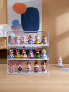 Popmart Display Box Transparent Toy Storage Box