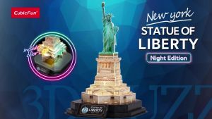 Millennia Cubicfun Statue of Liberty Night Edition LED - 3D Puzzle
