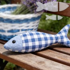 YOMDID 4pcs Fish-Shaped Patchwork Template Multi-Functional Transparent PET Craft Template DIY Fish Pattern Sewing Template