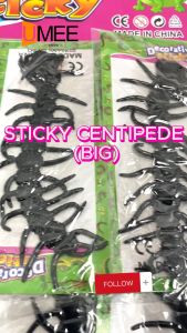 12Pcs Party Gift Big Centipede Sticky Pad For Party Gift-Lootbag Filler