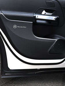 Applicable to Mercedes-Benz Car Door Kick Protection Pad Glb200/Cla/A200l Protection Leather Cushion GLA Change Decoration EQB/EQA